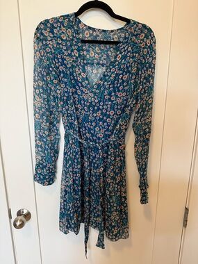 Etoile Isabel Marant Silk Floral Dress SZ 6 / 40 $660